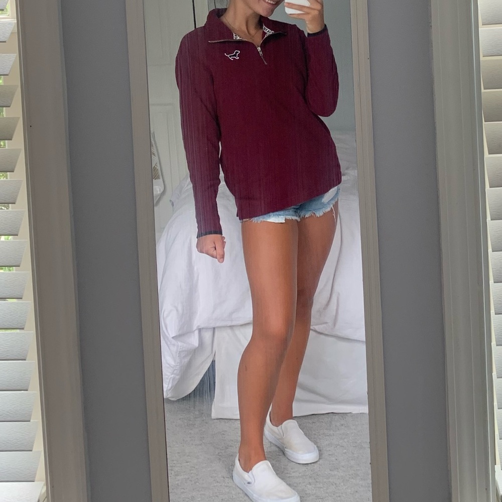 Quarter zip sweatshirt